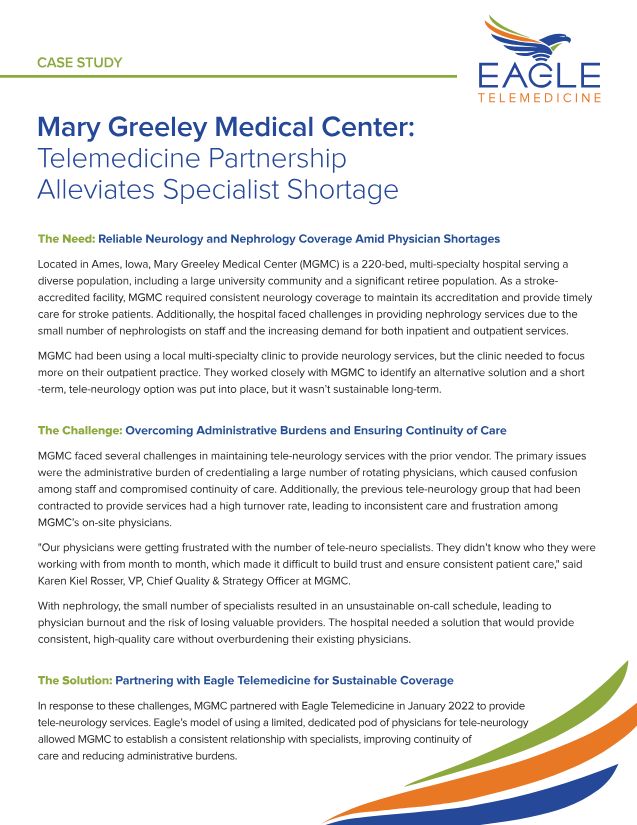 Case Study - Mary Greeley Medical Center