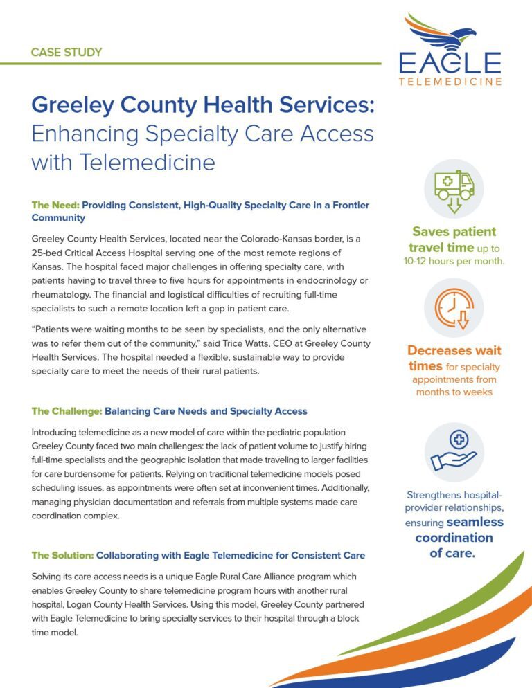 Greeley County Health Services - Eagle Case Study